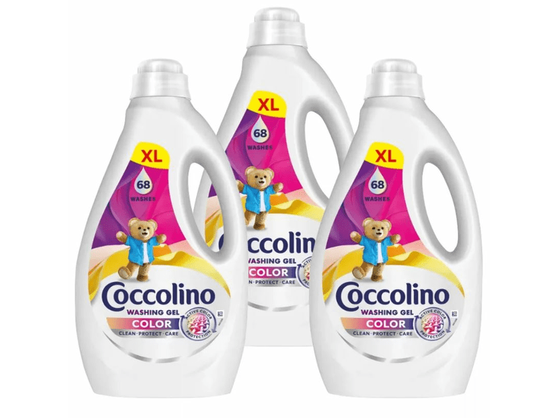 COCCOLINO Mosógél Color 3X2.72L 204mosás