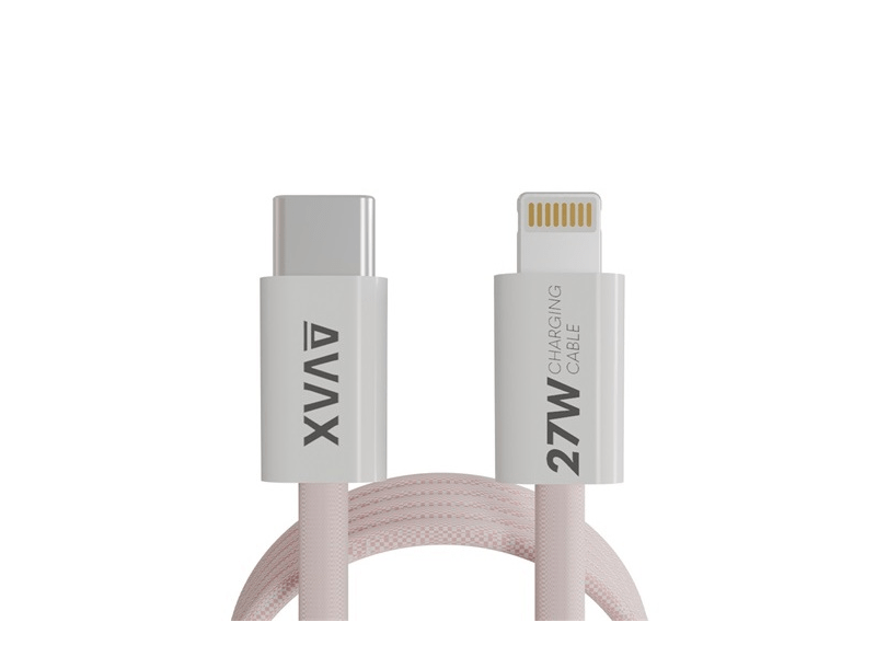 Avax CB611P Magnety 27W USB-C - Lightning gyorstöltő kábel, 1 m