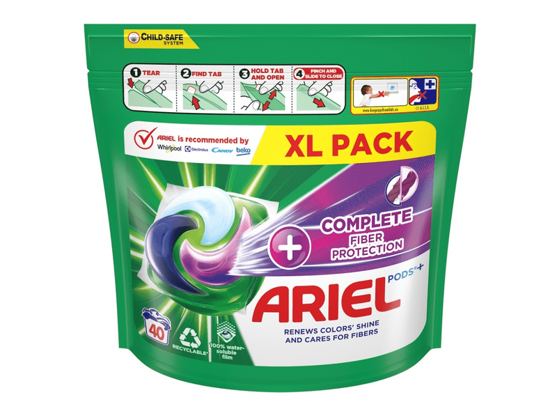 Ariel All-in-1 PODS Complete Care Mosókapszula, 40 db