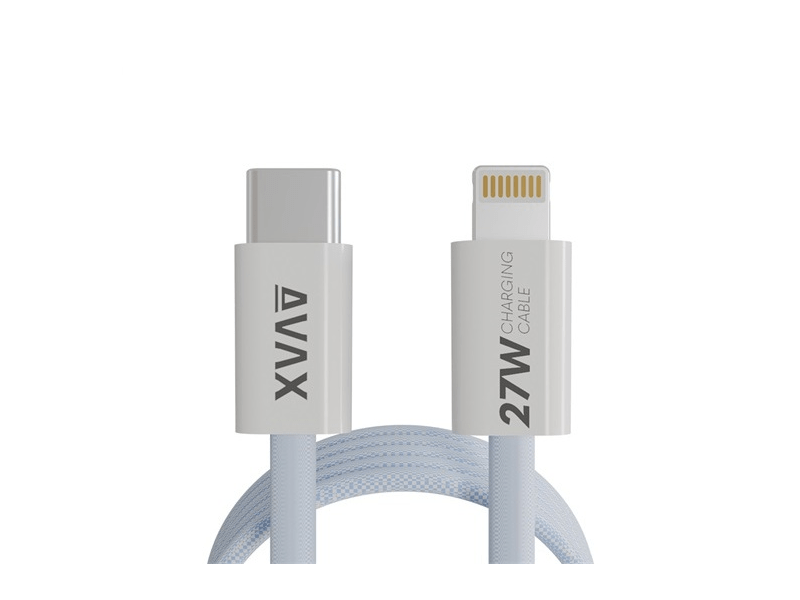 Avax CB611LB Magnety 27W USB-C - Lightning gyorstöltő kábel, 1 m