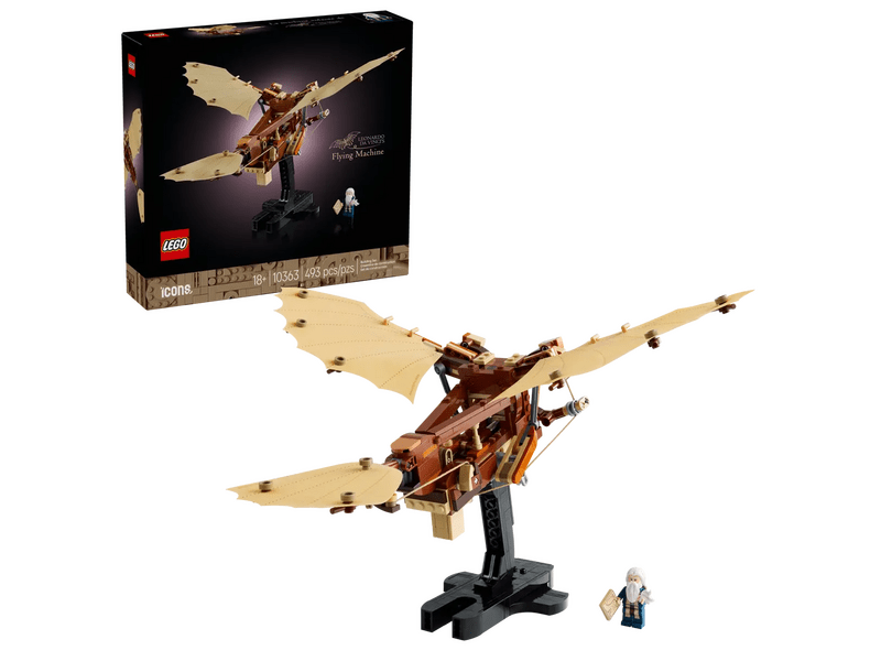 LEGO® ikone Leteća struktura Leonarda da Vincija (10363)