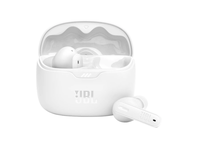 JBL Tune Beam True Wireless slušalice, bijele