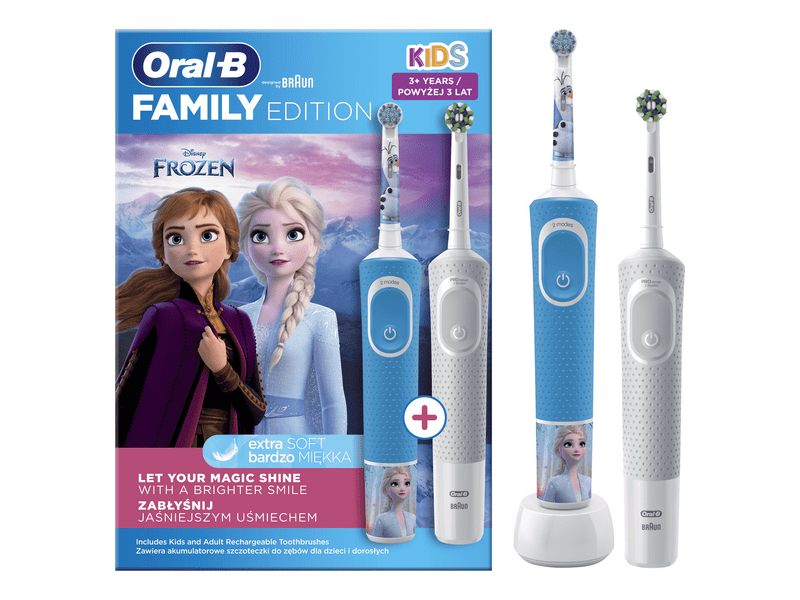 Oral-B Vitality Pro D103 + Kids D100 Családi fogkefecsomag