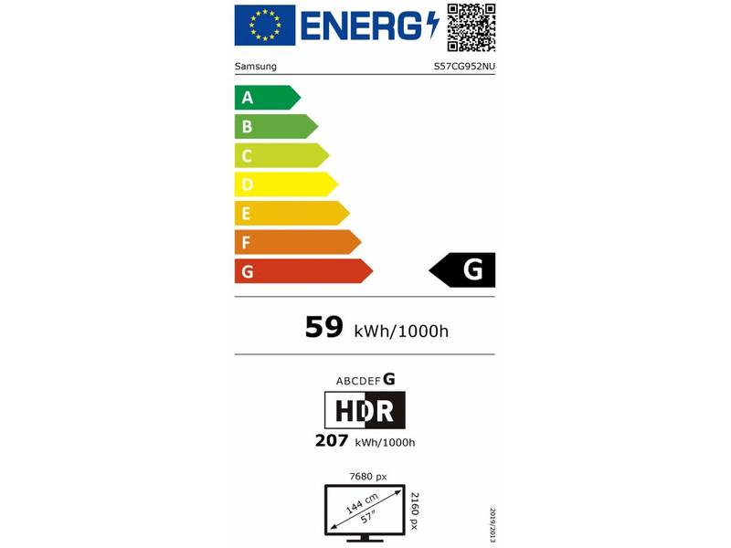 57 Gaming VA DUHD 240Hz 1ms 32:9