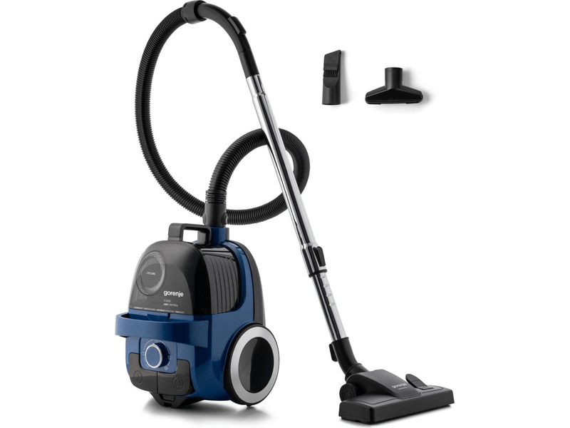Gorenje VCE01G2ACBL Porzsák nélküli porszívó, éjkék