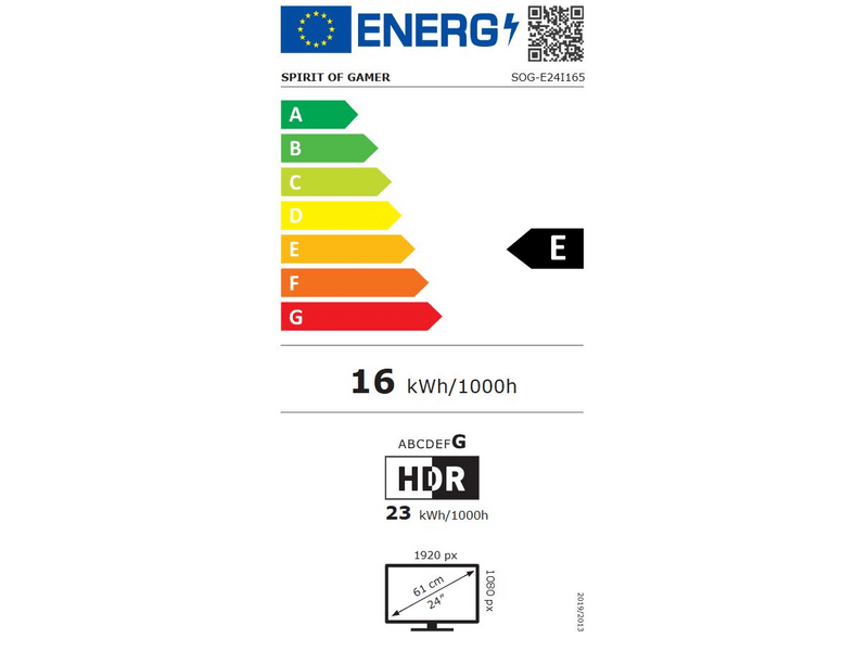Spirit of Gamer SOG-E24I165 Epic 23,8