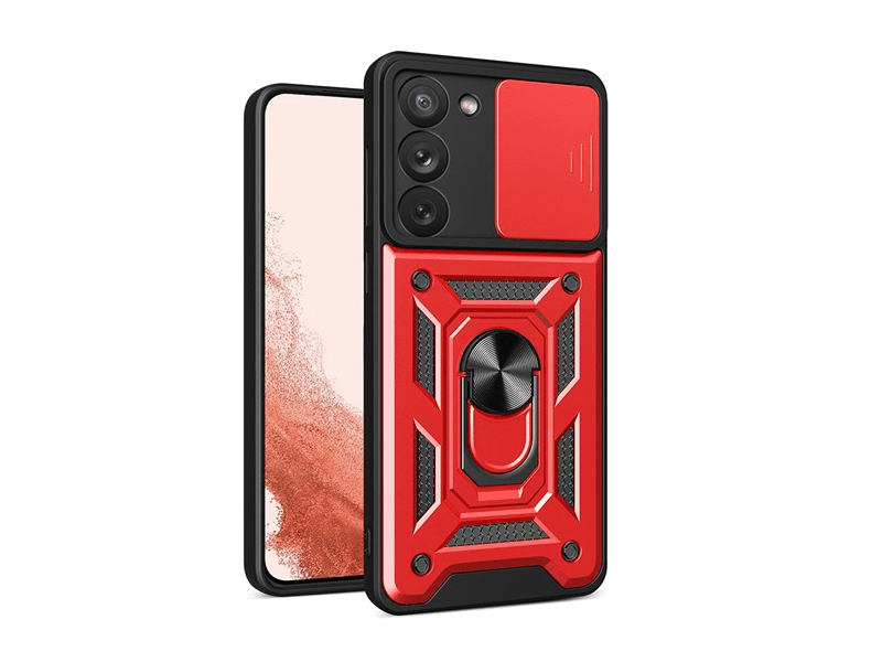 Gigapack Samsung Galaxy S23 Plus Defender tok, piros (136161)