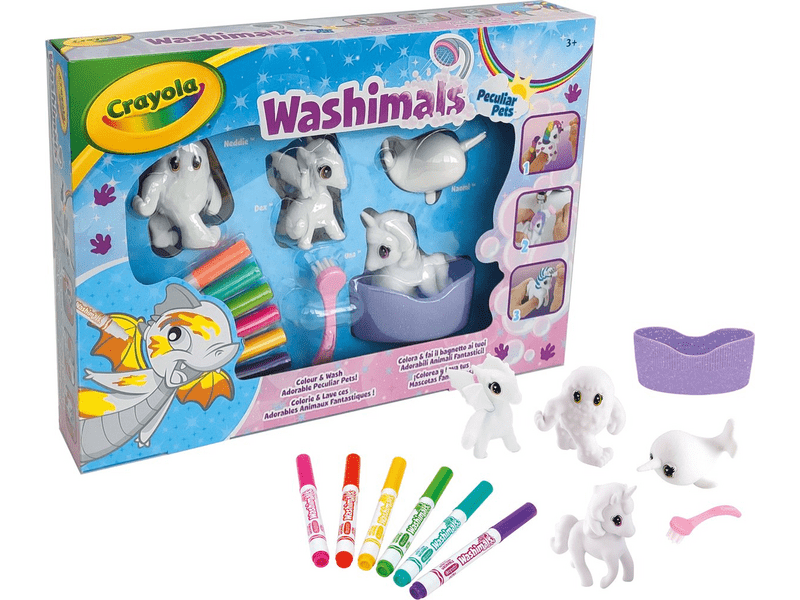 Crayola Washimals Állatkornis játékszett (25-7191)