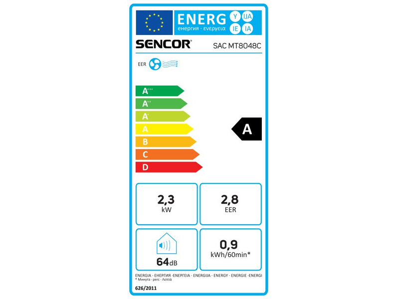 Sencor SAC MT8048C Mobilklíma