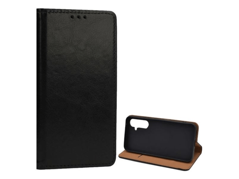 Gigapack Samsung Galaxy A54 Flip bőrtok, fekete (135939)