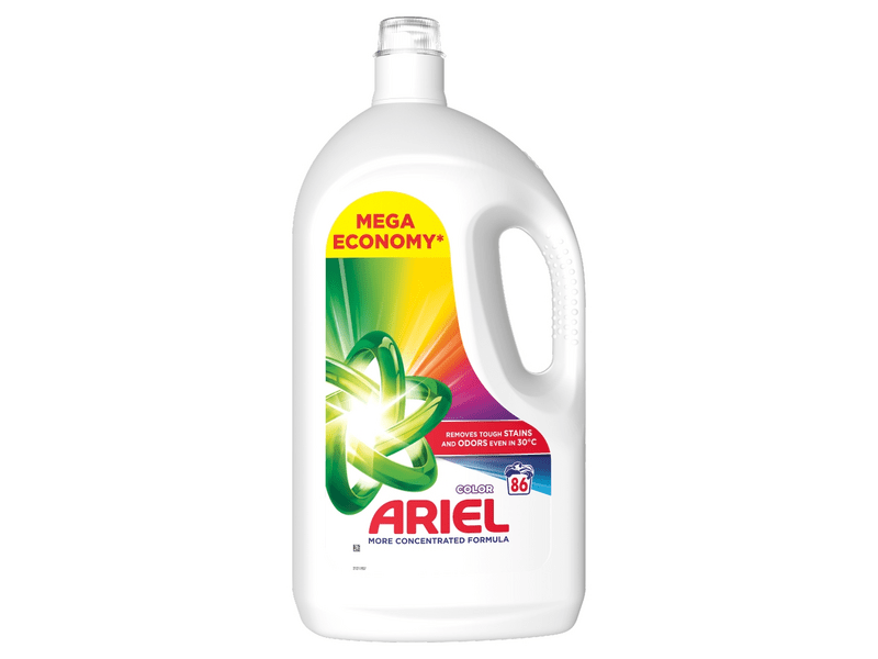 Ariel Color Folyékony mosószer 86 mosáshoz, 3.87L