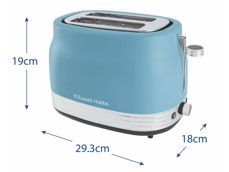Russell Hobbs 28651-56 Hanley Blue toster