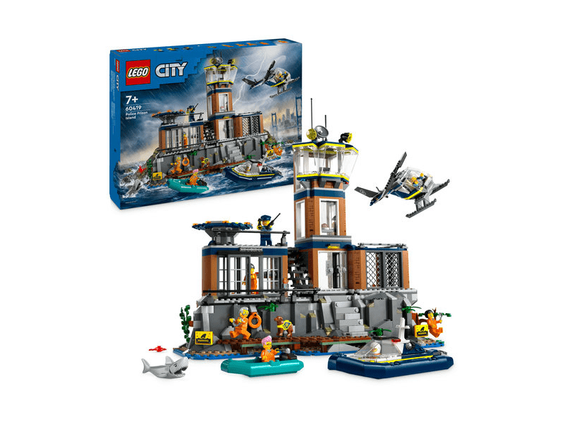LEGO® City Rendőrségi börtönsziget (60419)