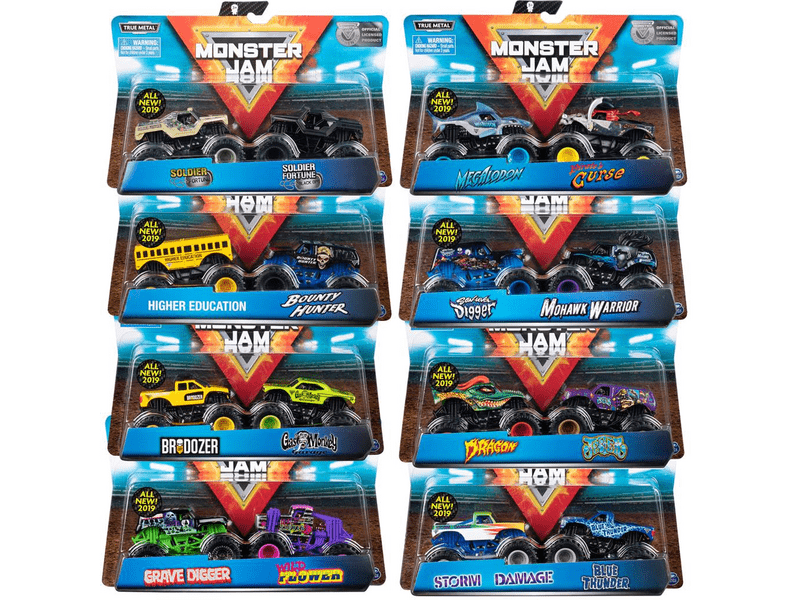 Monster Jam 2 db-os kisautó szett, többféle (6064128)