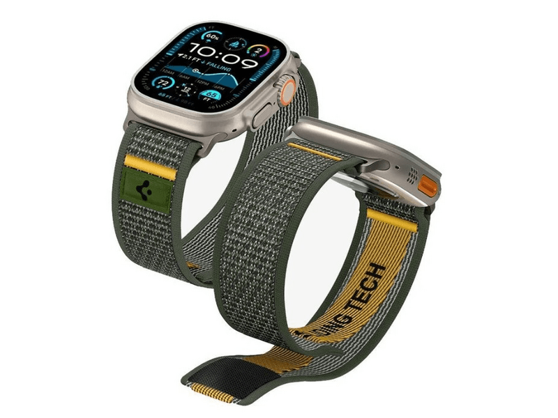 Spigen Athlex Air Apple Watch Pótszíj, sötétzöld (AMP09035)