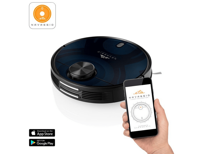 Eta Navaggio Robotporszívó, fekete (2228 90000)
