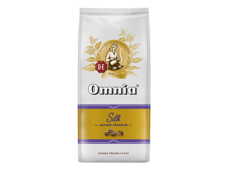 Omnia Silk Szemes kávé, 425g