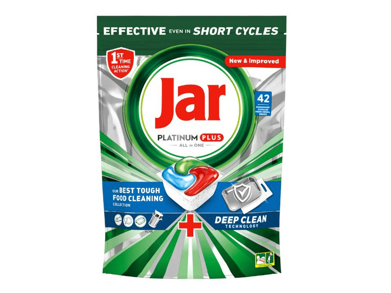 Jar Platinum Plus All in One Deep Clean Mosogatókapszula, 42 db