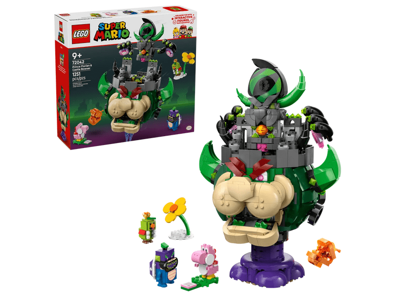 LEGO® Super Mario™ Princ Florian i dvorac Bowser (72042)
