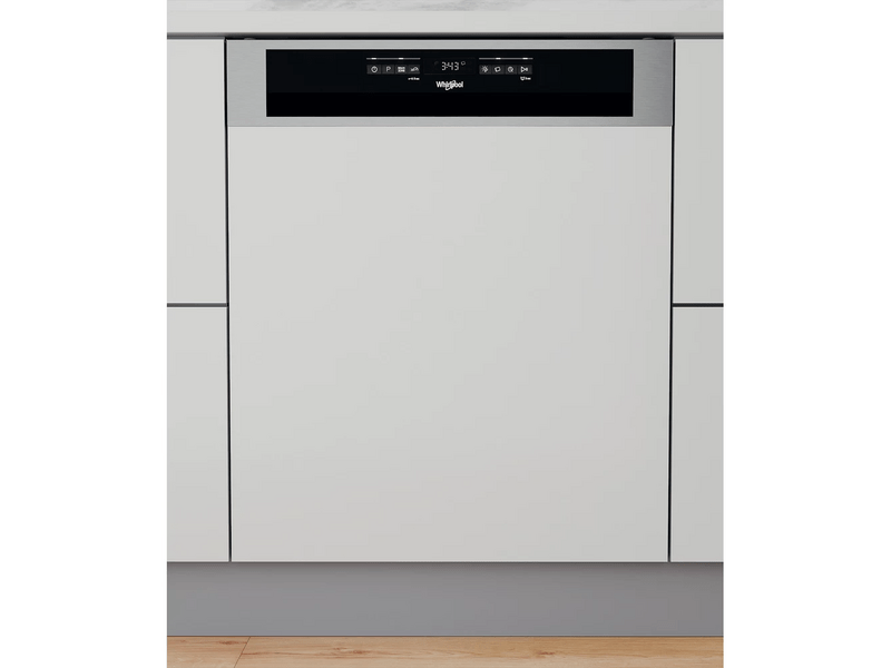 Whirlpool WBO 3O33 PLX Beépíthető elölvezérelt mosogatógép