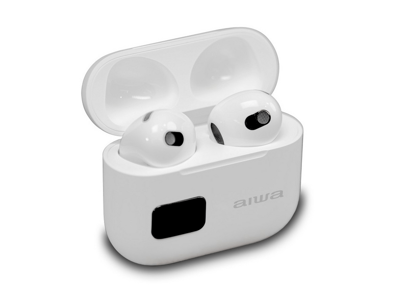 Aiwa EBTW-100WT TWS slušalice, bijele