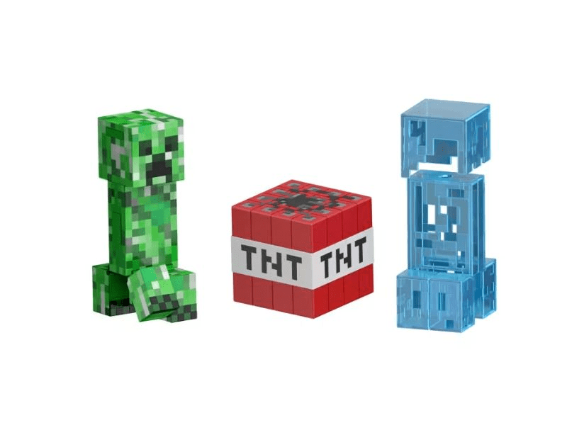 Minecraft Diamond Level Creeper Akciófigura (HLL31)
