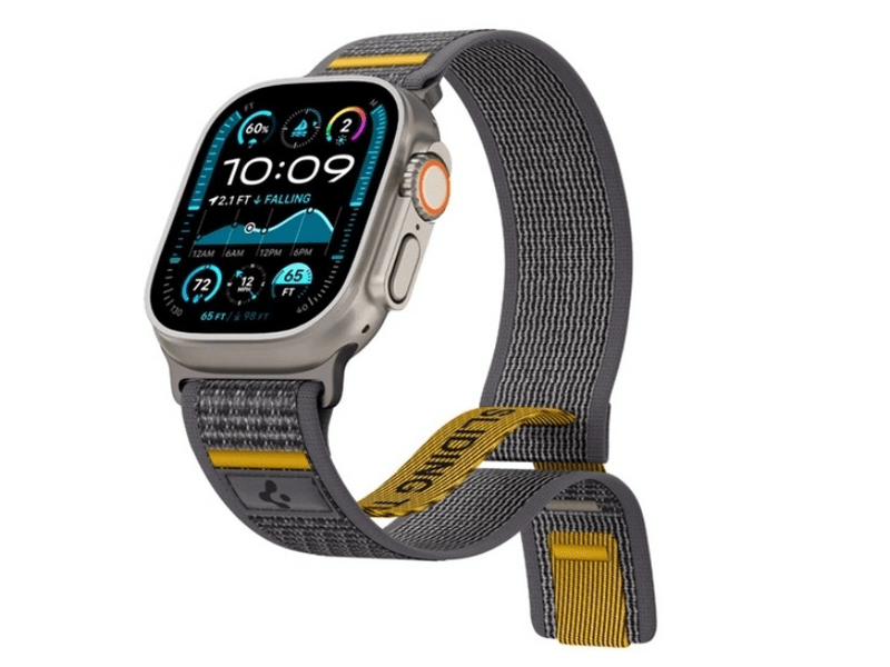 Spigen Athlex Air Apple Watch Pótszíj, sötétszürke (AMP09034)