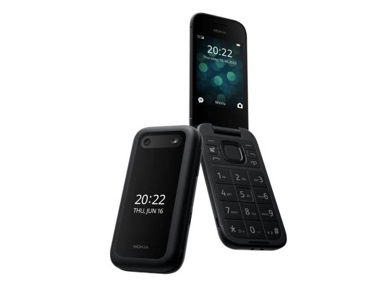 Nokia 2660 Flip Mobiltelefon, fekete