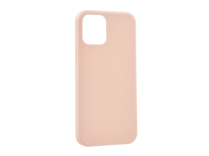 Gigapack Apple iPhone 12/ 12 Pro Szilikon tok, babarózsaszín (157547)