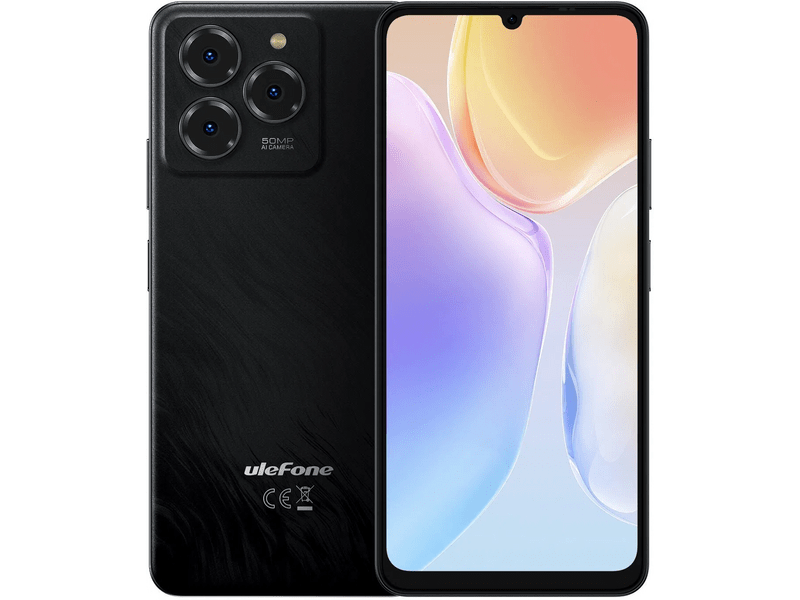 Ulefone Note 20 Pro 4/256GB Okostelefon, fekete
