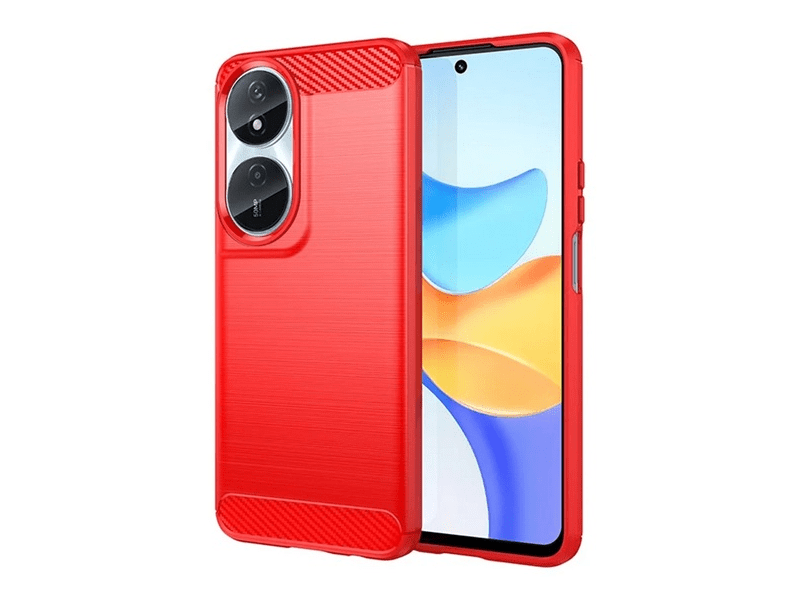 Gigapack Honor X7b 4G Szilikon tok, piros (156035)