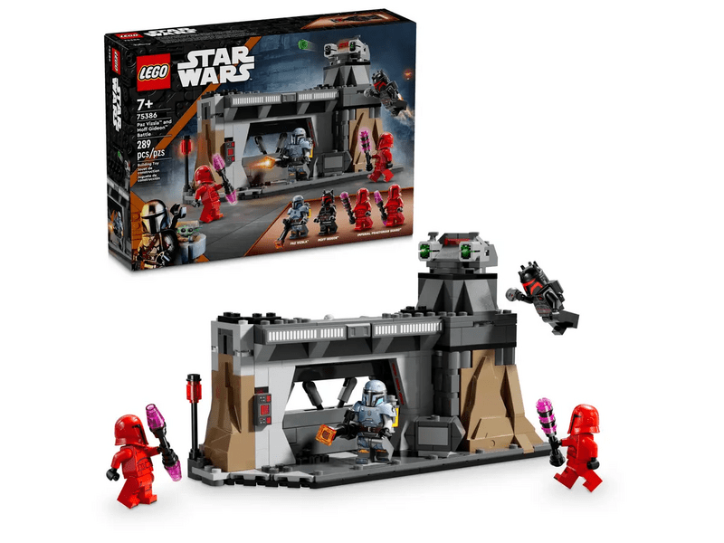 LEGO® Star Wars™ Paz Vizsla™ és Moff Gideon™ csatája (75386)
