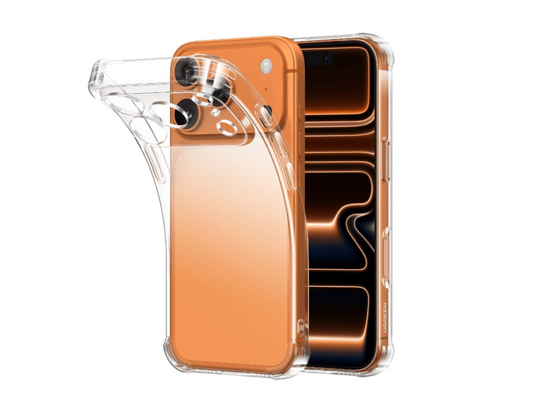 Ugreen CA233 Apple iPhone 17 Pro Max Szilikon tok, átlátszó (85882)