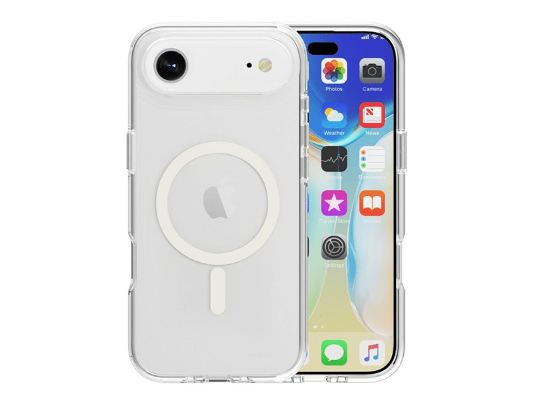 Cellect iPhone Air TPU+PC mágneses szilikon tok, átlátszó (CEL-MAG-IPH17A-TP)