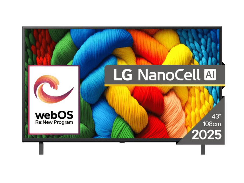 LG 43NANO80A3B 43" 4K UHD NanoCell Smart televizor