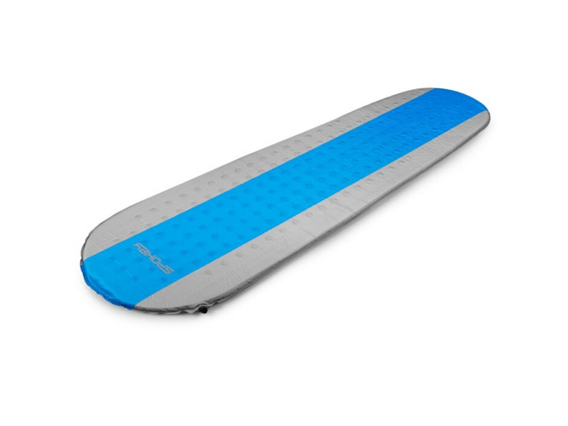 Spokey Air Mat Önfelfújós kempingmatrac, szürke-kék (42736)