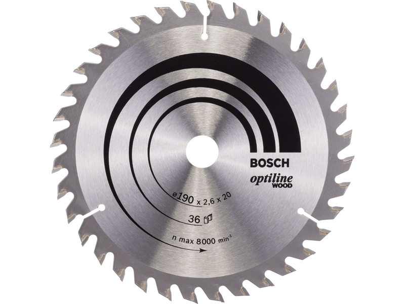 Bosch Optiline Wood list kružne pile, 190 mm (2608640614)