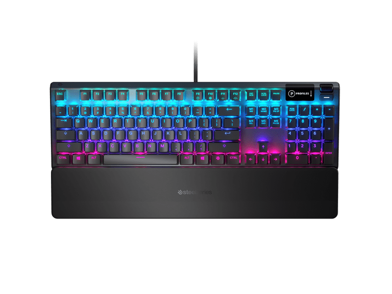 Steelseries Apex 5 Hybrid UK Gamer billentyűzet, fekete