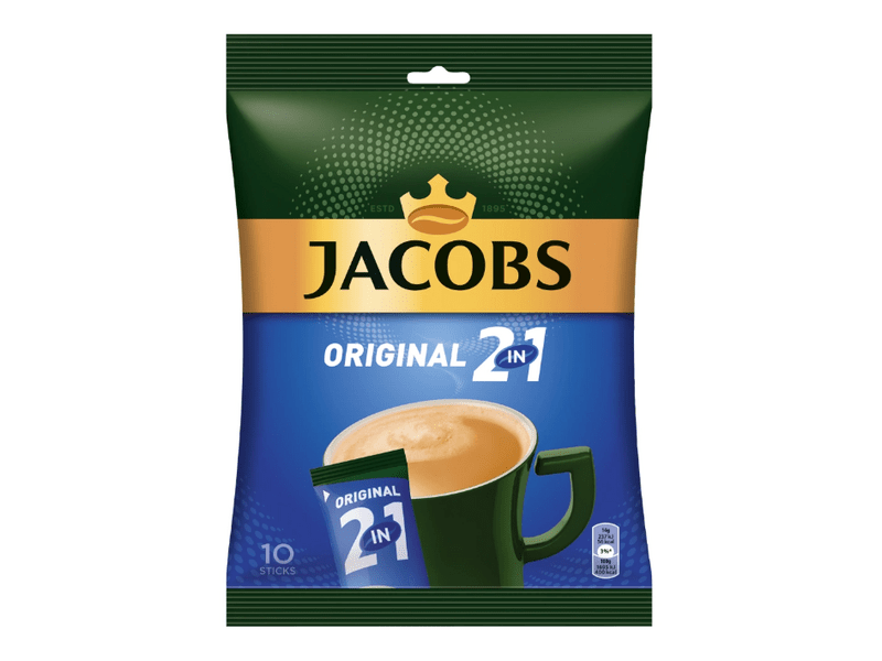 Jacobs 2 az 1-ben kávé, 10x 14g