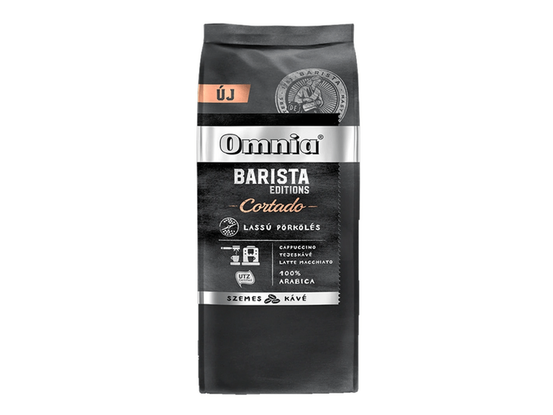 Omnia Barista Edition Cortado Szemes kávé, 900 g