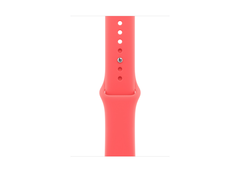 Apple Watch 46 mm-es élénk guava sportszíj – M/L (MHYJ4ZM/A)