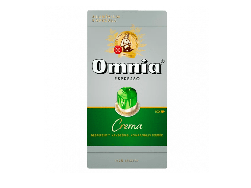 Omnia Espresso Crema Kávékapszula, 10 db
