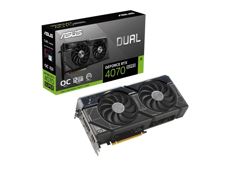 Asus GeForce RTX™ 4070 SUPER OC 12GB GDDR6X Videókártya