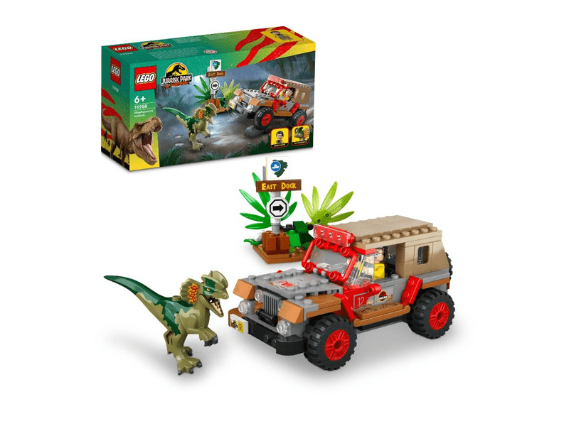 LEGO® Jurassic Park Dilophosaurus támadás (76958)