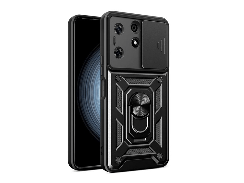Gigapack Tecno Spark 10 Pro Defender tok, fekete (157820)