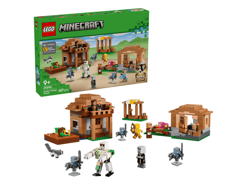 LEGO® Minecraft® Idézőtámadás a faluban (21596)