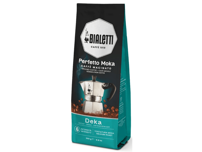 Bialetti Perfetto Moka Deka Koffeinmentes őrölt kávé, 250 g