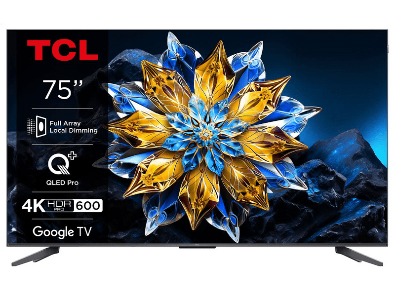 TCL 75C655 PRO 4K UHD Smart QLED Televízió