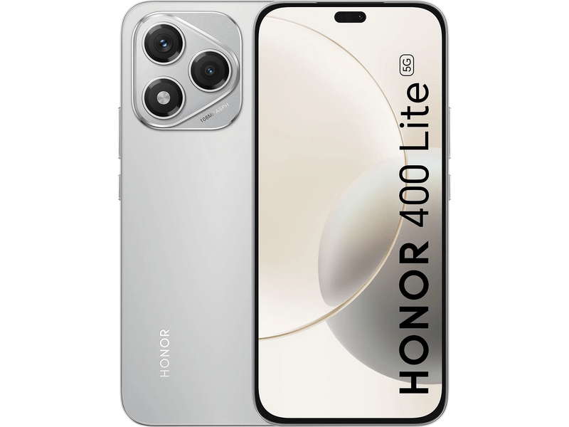 Honor 400 Lite 8/256GB pametni telefon, baršunasto siva