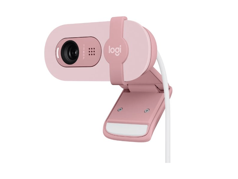 Logitech Brio 100 Full HD web kamera, ružičasta